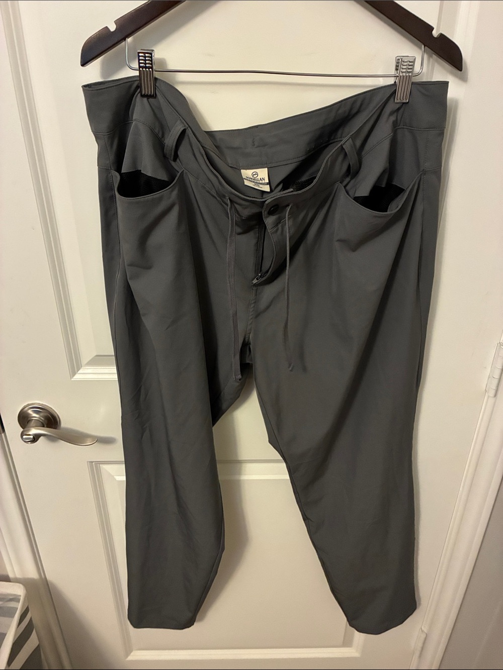 Men's Magellan Dark Gray Water Repellent Pants